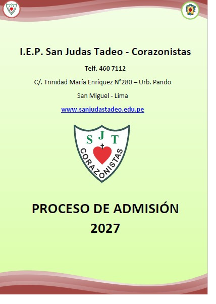 Admisión 2027